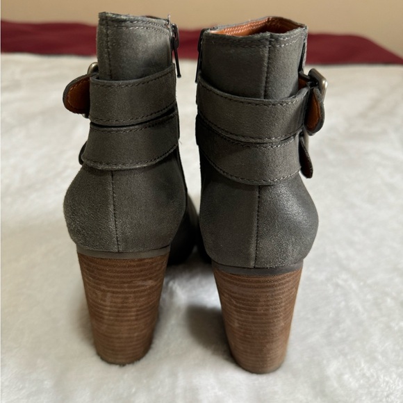 Lucky brand heeled booties, 9 - Picture 5 of 8